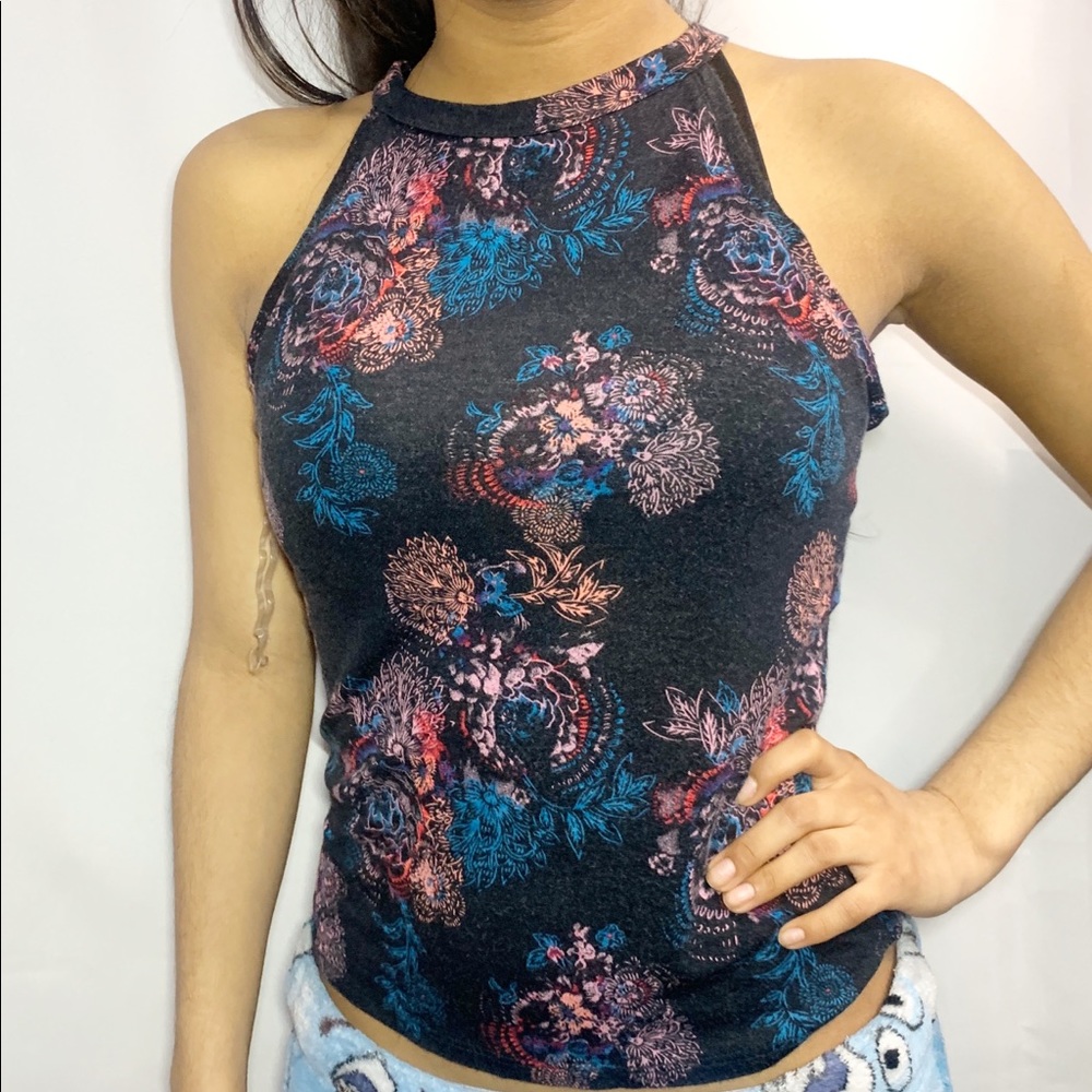 Mudd halter top/crop top